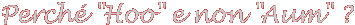 Perch&eacute; 